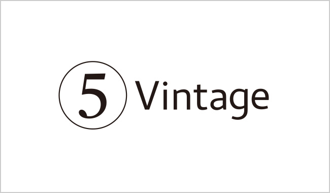 ⑤Vintage