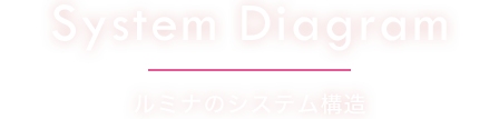 System Diagram ルミナのシステム構造